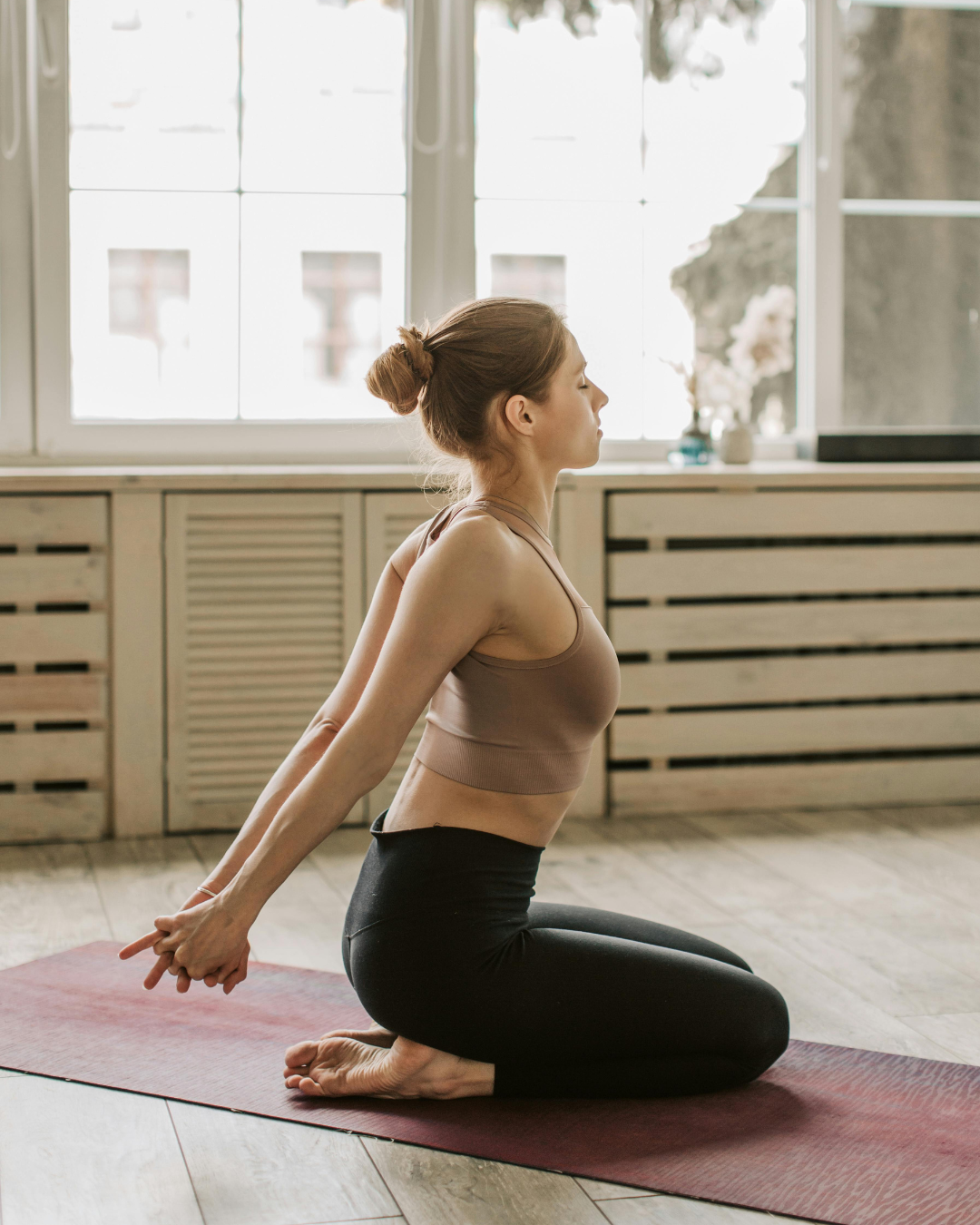 Acompanhamento técnico em sessão de Pilates